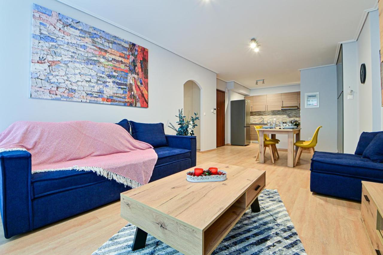 Beautiful New Apartment 5 Min From Piraeus Port Eksteriør billede