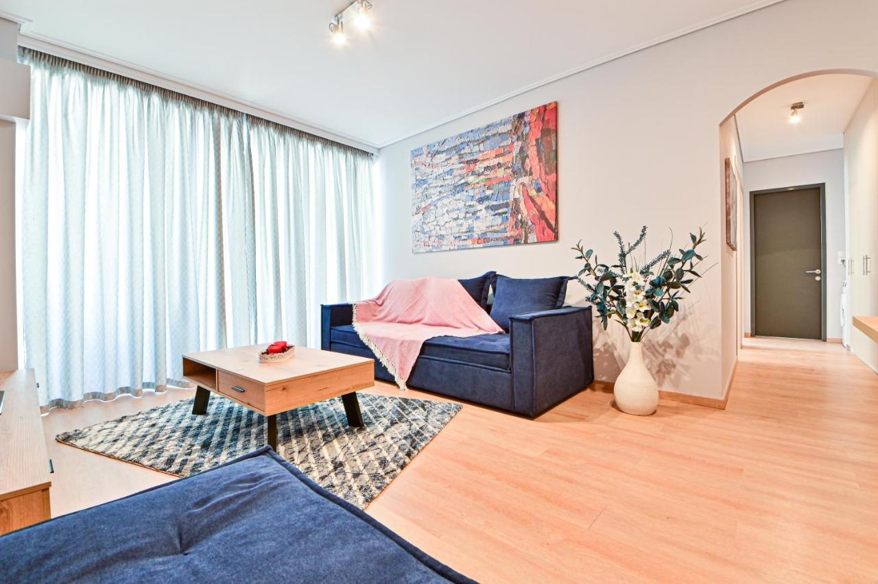 Beautiful New Apartment 5 Min From Piraeus Port Eksteriør billede