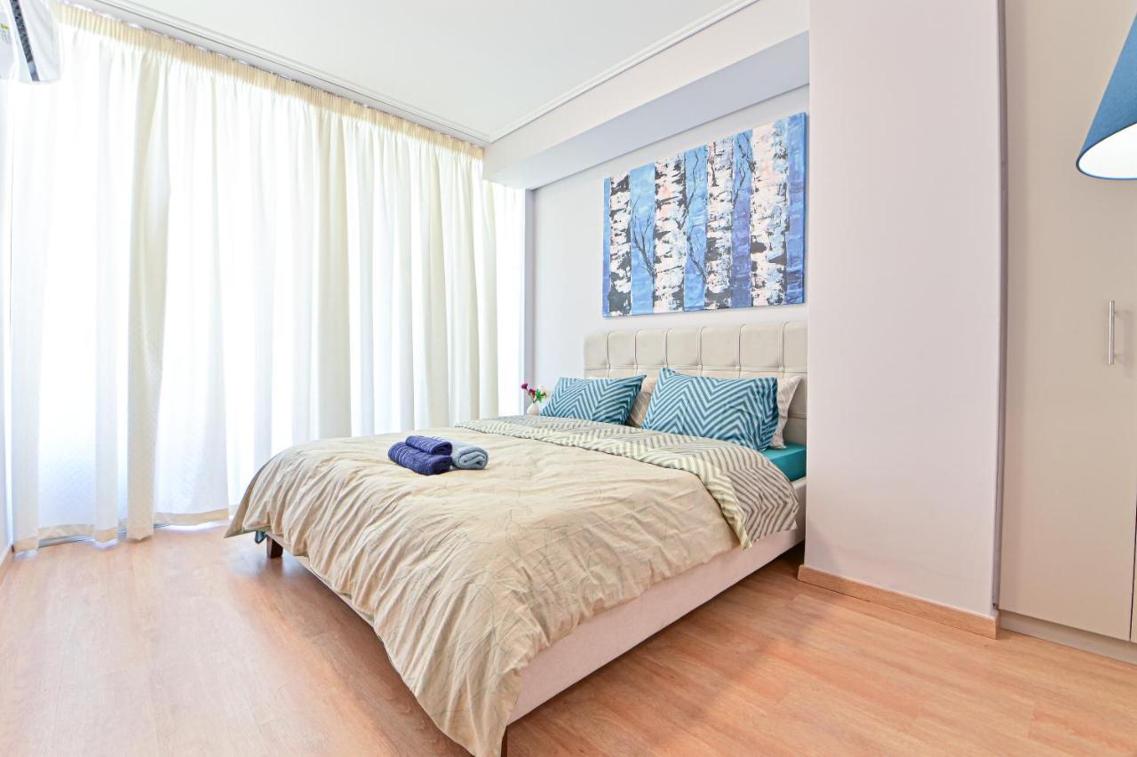 Beautiful New Apartment 5 Min From Piraeus Port Eksteriør billede
